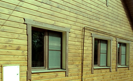 Имитация бруса